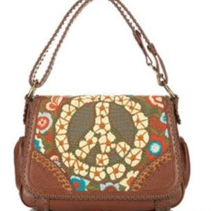 Isabella Fiore Peace Out Jamie Shoulder Handbag